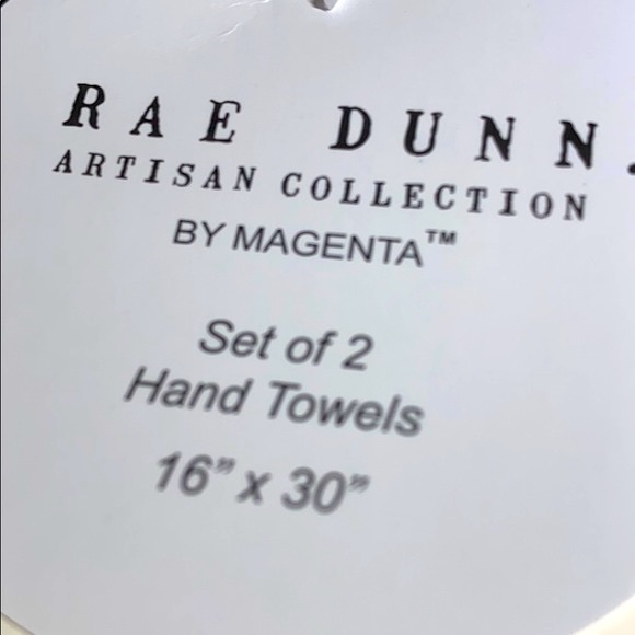 ❗️2x RAE DUNN RUB DUB DUB DUCKLINGS PLUSH MODERN FARMHOUSE HAND TOWEL - Picture 6 of 7